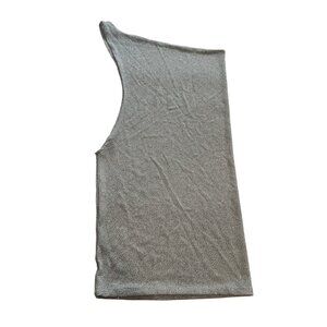 Pop Saint Barth One Shoulder dress in Silver